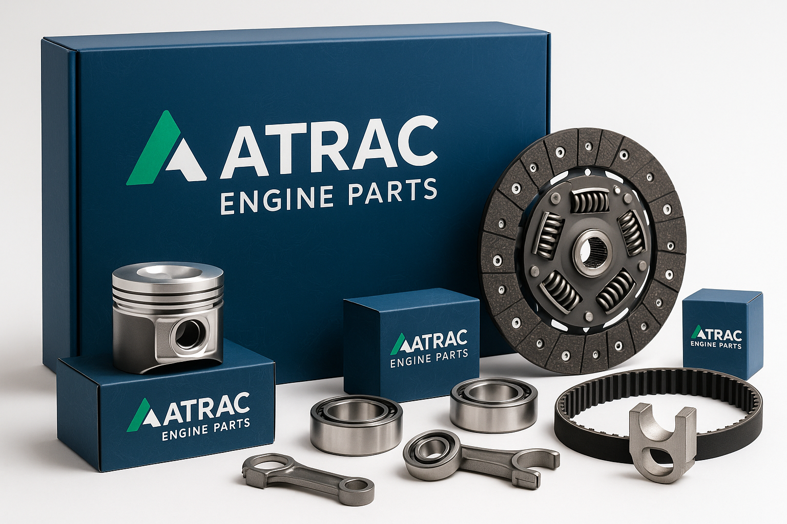 Atrac Engine Parts branded packaging